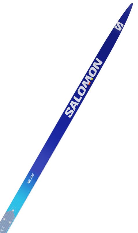 Salomon S/LAB Carbon Classic Blue Prolink Klassiska längdskidor, 196 CM