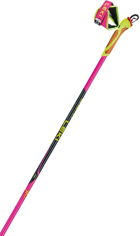 Leki HRC Max FRT Pink Rålängd Längdskidstavar, 140 CM