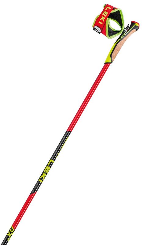 Leki PRC 750 Red Längdskidstavar, 140 CM