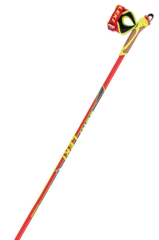 Leki HRC MAX Fix R&ouml;d L&auml;ngdskidstavar