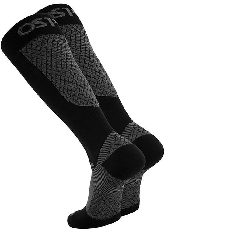 OS1st FS4+ Kompressionsstrumpor Black, L