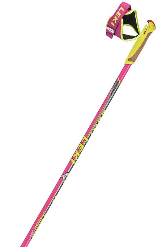 Leki HRC Junior Shark Rosa L&auml;ngdskidstavar