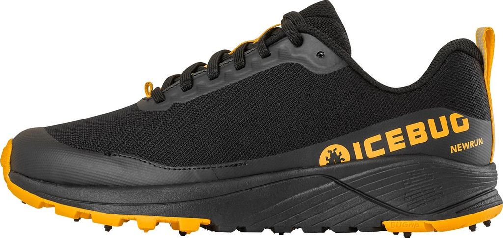 Icebug NewRun M BUGrip Löparskor Black/Apricot, US 11