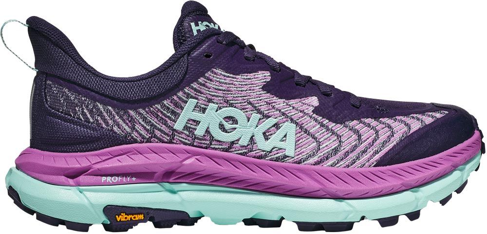 Hoka One One Mafate Speed 4 W Trailskor Night Sky/Orchid Flower