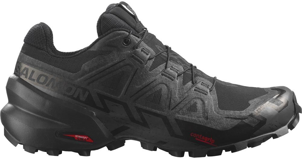 Salomon Speedcross 6 GTX W Trailskor Black/Black, UK 5