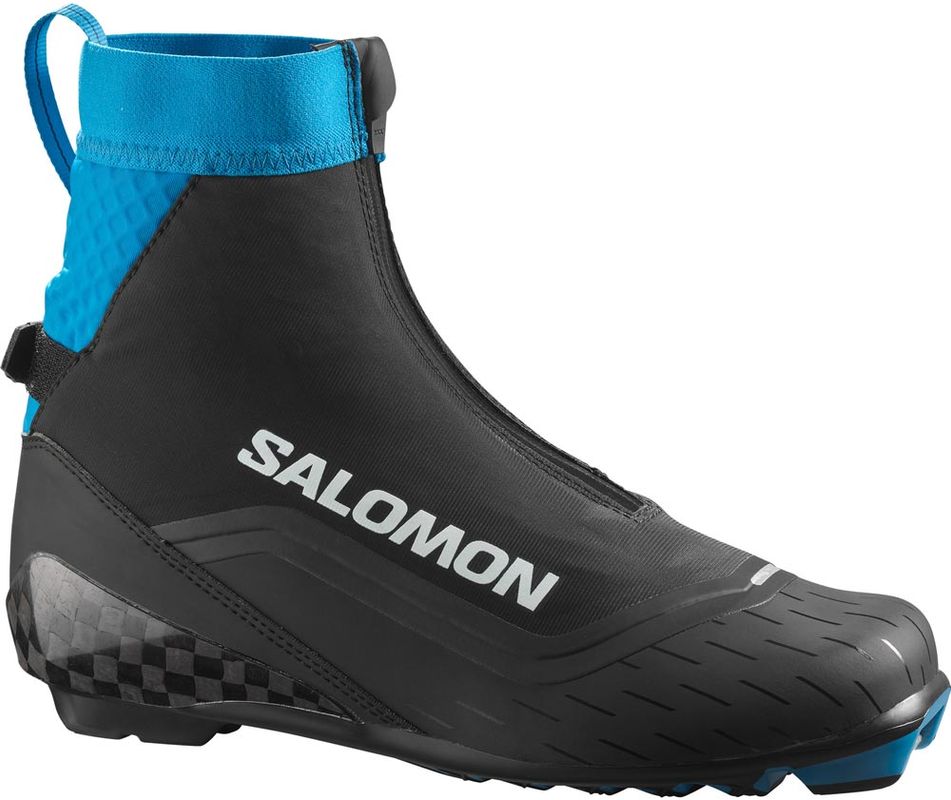 Salomon S/MAX Carbon Classic Längdpjäxor Black/Process Blue, UK 3,5