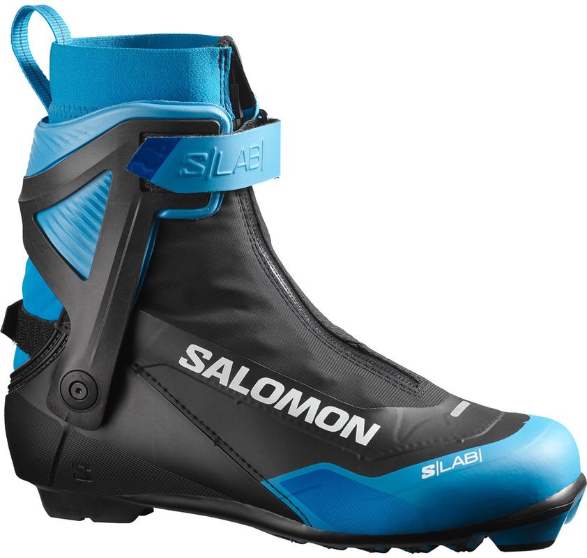 Salomon S/LAB Skate Junior Prolink Längdpjäxor Black/Process Blue, UK 3,5