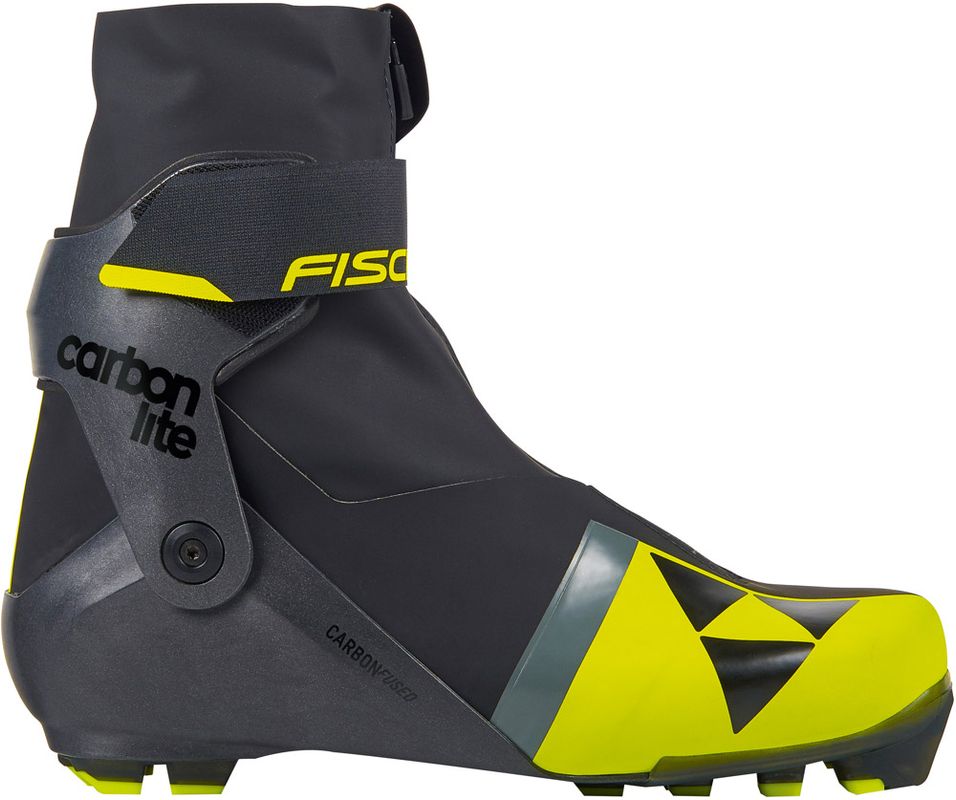 Fischer Carbonlite Skate -23 Längdpjäxor Black/Yellow, EU 40