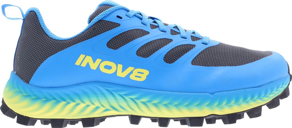 Inov-8 MudTalon Precision M Trailskor Dark Grey/Blue/Yellow, UK 7,5