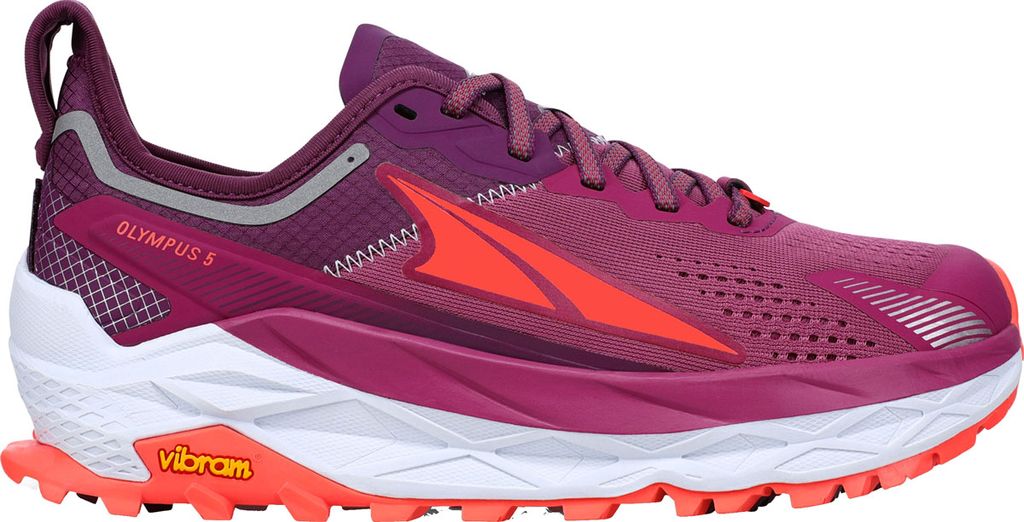 Altra Olympus 5 W Trailskor Purple/Orange, USL 6,5