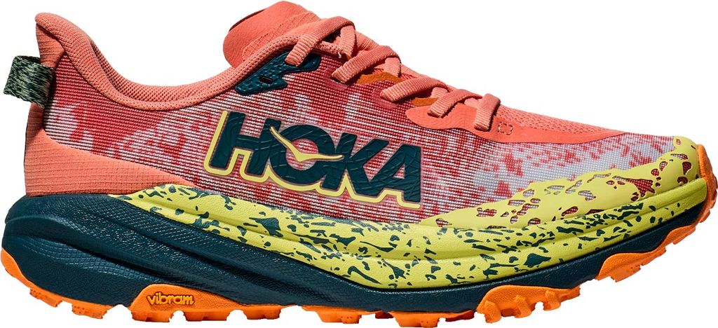 Hoka One One Speedgoat 6 W Trailskor Feldspar/Blue Twilight