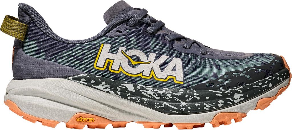 Hoka One One Speedgoat 6 Wide W Trailskor Grey Skies/Cosmic Grey, USL 8,5