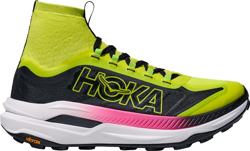Hoka One One Tecton X 3 M Trailskor Neon Hoka Citrus/Black, US 11,5