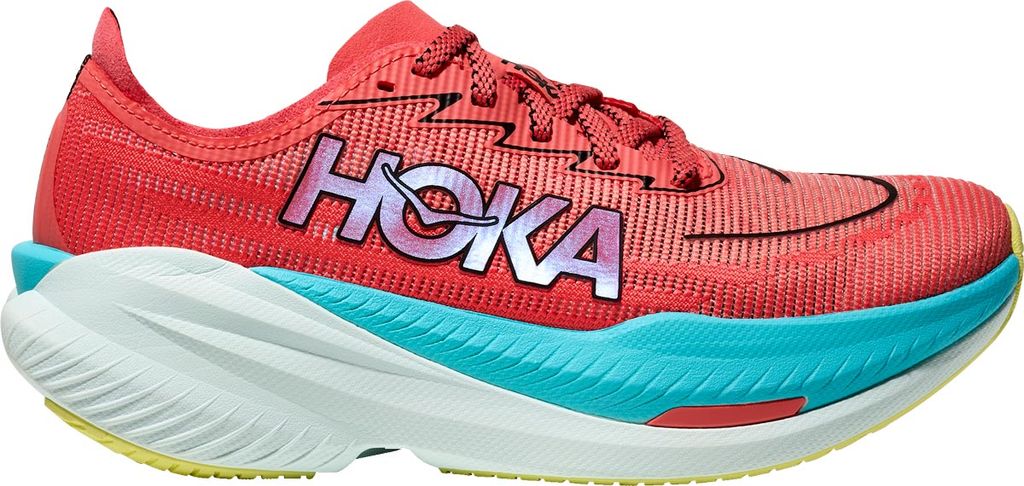 Hoka One One Mach X 2 M Löparskor Grapefruit/Electric Coral, US 8,5