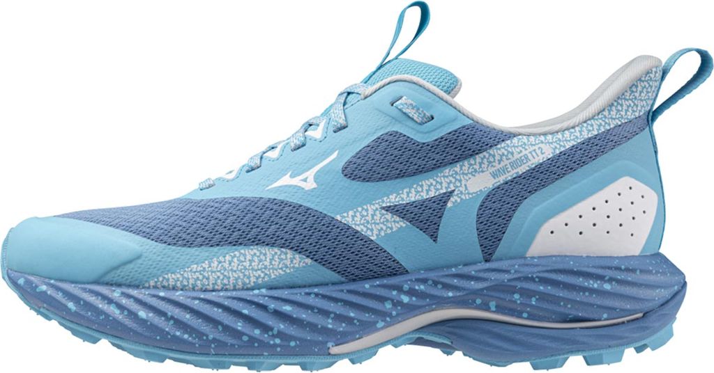 Mizuno Wave Rider TT 2 W Trailskor Parisian Blue/Plein Air, UK 4,5