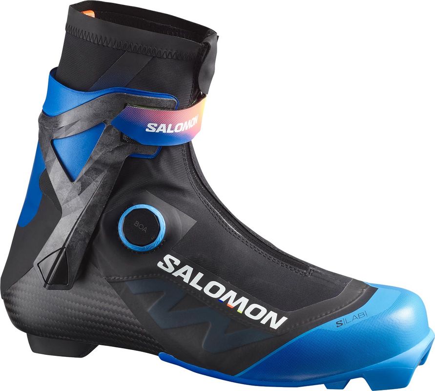 Salomon S/LAB Skate BOA Prolink Längdpjäxor Black/Race Blue/Process Blue-X, UK 12,5