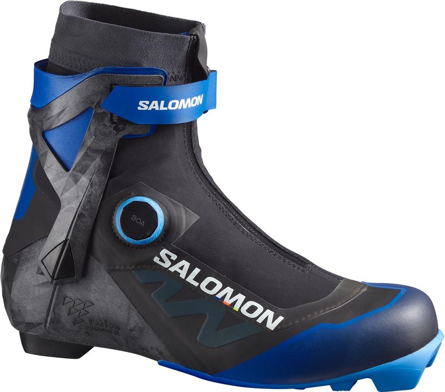 Salomon S/RACE Skate BOA Prolink Längdpjäxor Black/Race Blue, UK 11