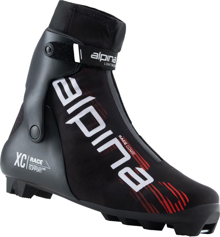 Alpina Race Combi Längdpjäxor Black/Red, EU 36