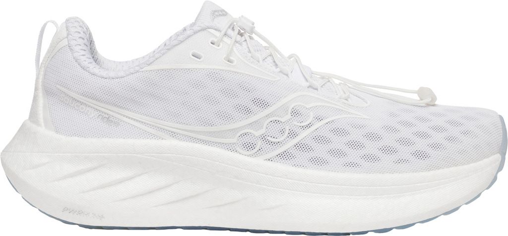 Saucony Ride 18 W Löparskor Cool White USL 7,5