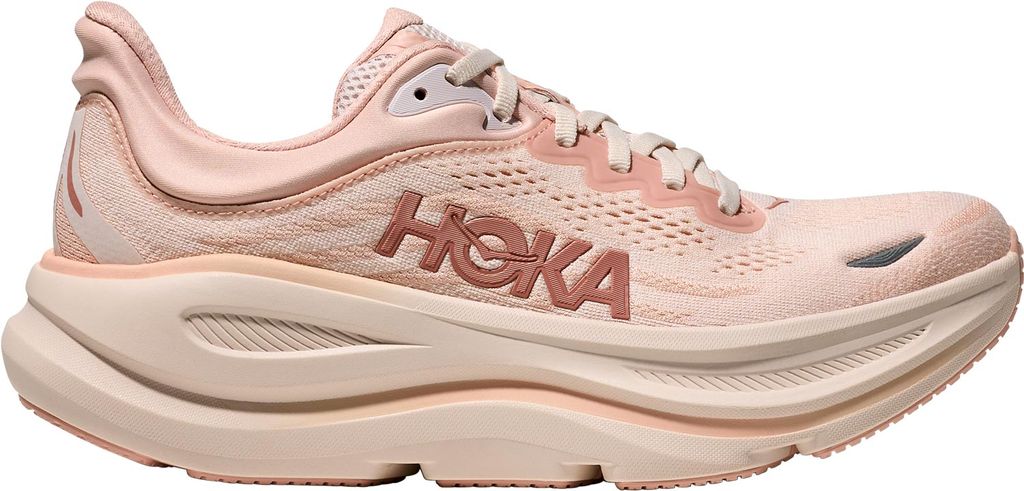 Hoka One One Bondi 9 W Löparskor Rose Latte/Rose Cream, USL 7,5