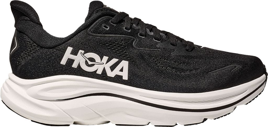Hoka One One Clifton&nbsp;10 M L&ouml;parskor Black/White