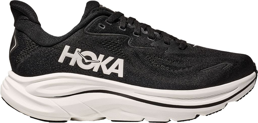 Hoka One One Clifton 10 Wide W Löparskor Black/White, USL 7,5