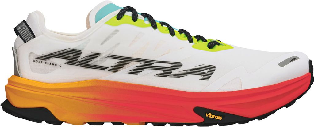 Altra Mont Blanc Carbon M Trailskor White/Orange, US 10,5
