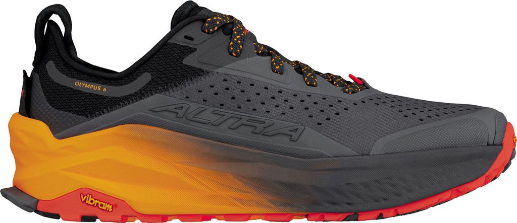 Altra Olympus 6 M Trailskor Black/Orange, US 8,5