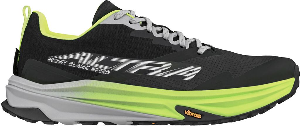 Altra Mont Blanc Speed W Trailskor Black/Lime, USL 6,5