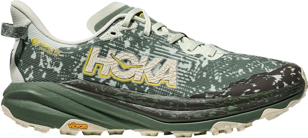 Hoka One One Speedgoat 6 GTX M Trailskor Sea Glass/Fern