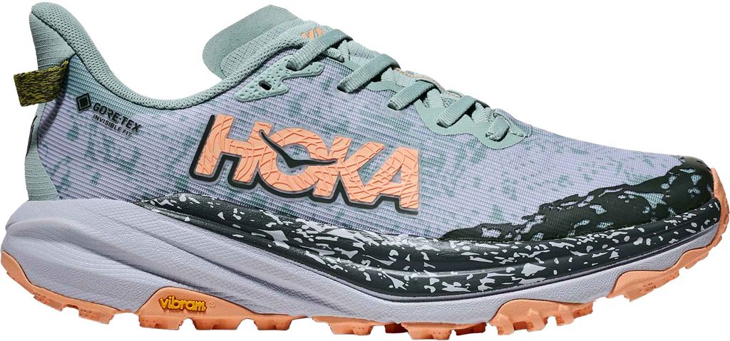 Hoka One One Speedgoat 6 GTX W Trailskor Jade/Ash Grey
