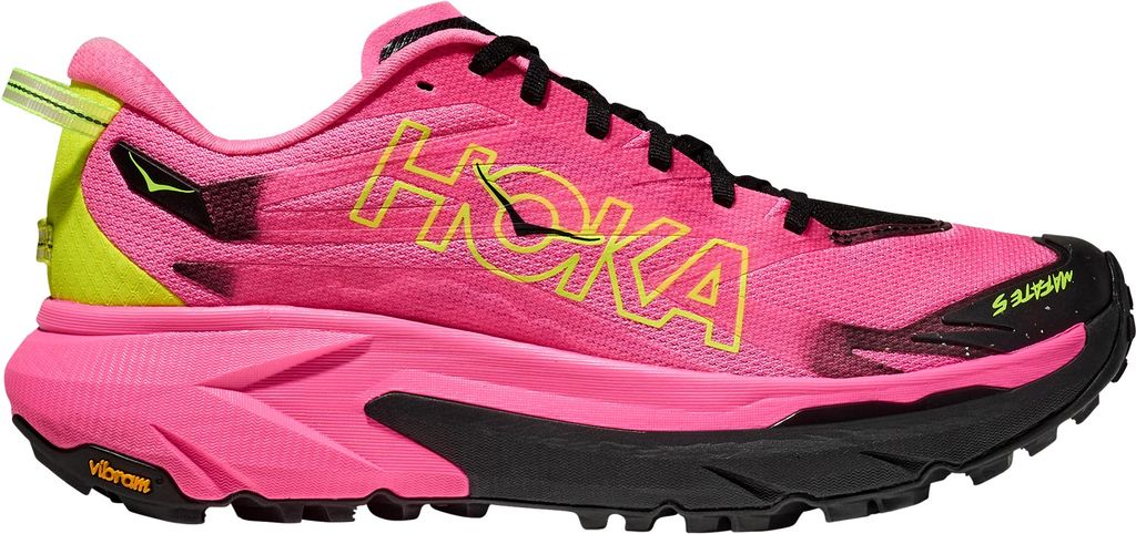 Hoka One One Mafate 5 W Trailskor Neon Rose/Black