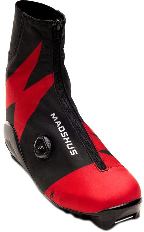 Madshus Pulse Classic BOA Längdpjäxor Red/Black, EU 37