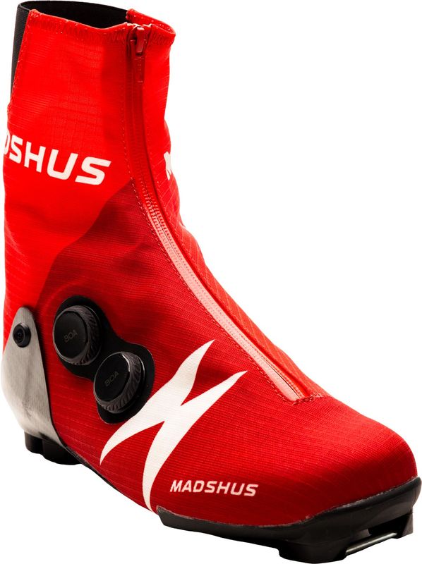 Madshus Redline Classic BOA Längdpjäxor Red/Black, EU 43
