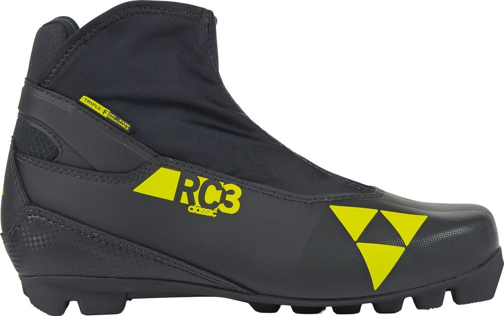 Fischer RC3 Classic -24 Längdpjäxor Black/Yellow, EU 43