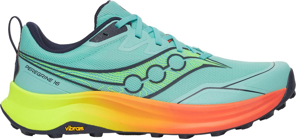 Saucony Peregrine 16 M Trailskor Splash/Citron