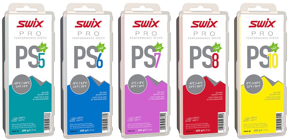 Swix PS Paraffin 180g Glidvalla, PS POLAR