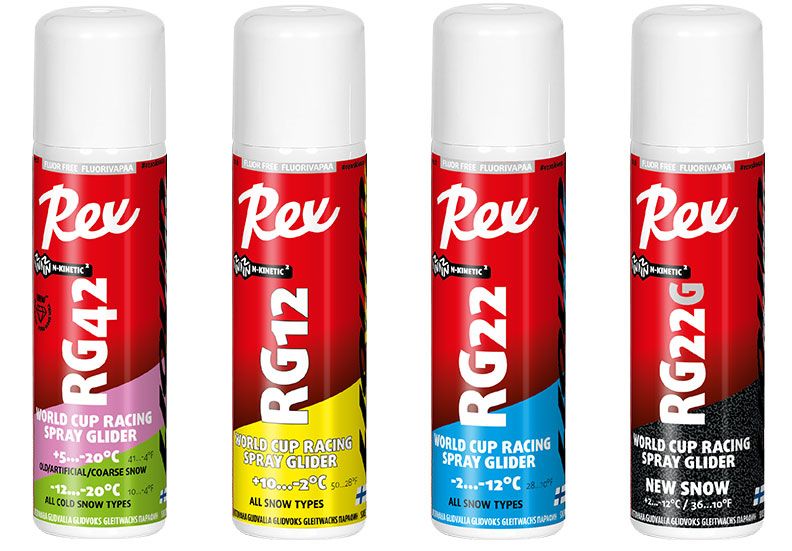 Rex N-Kinetic RG Spray 150ml Glidvalla, RG12 YELLOW