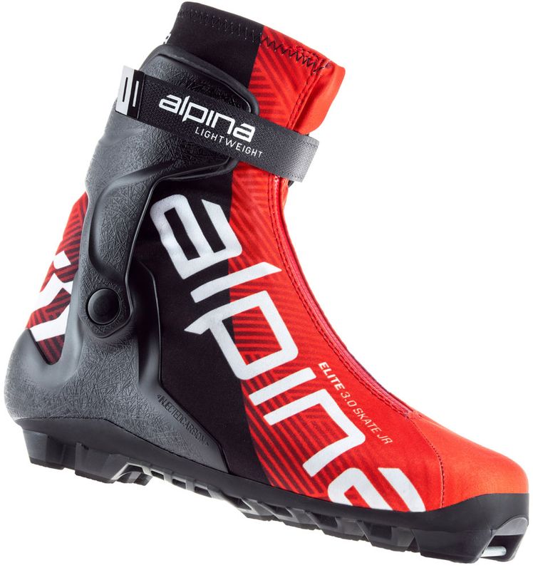 Alpina Elite 3.0 Skate Junior Red/Black L&auml;ngdpj&auml;xor Red/Black