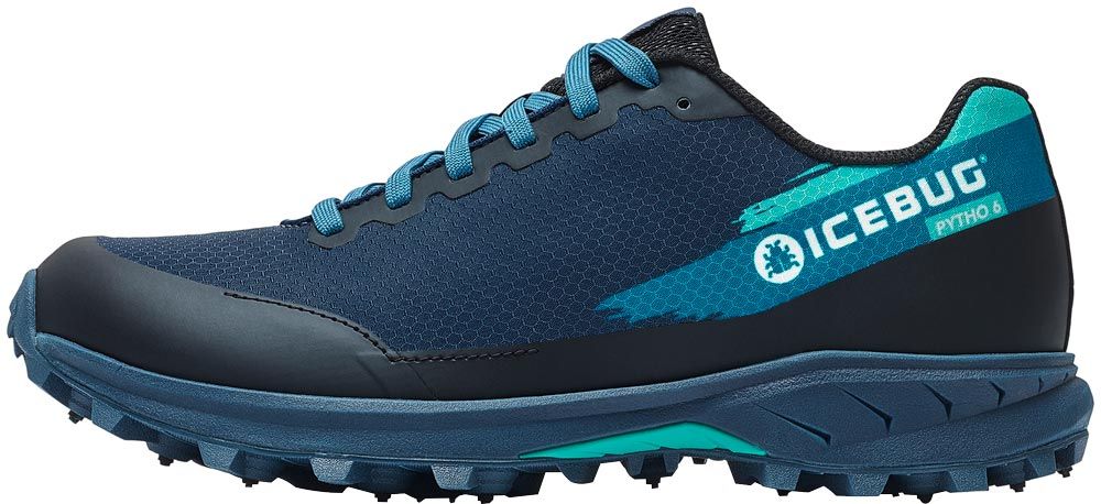 Icebug Pytho6 BUGrip W Trailskor Darkblue/Mint, USL 7