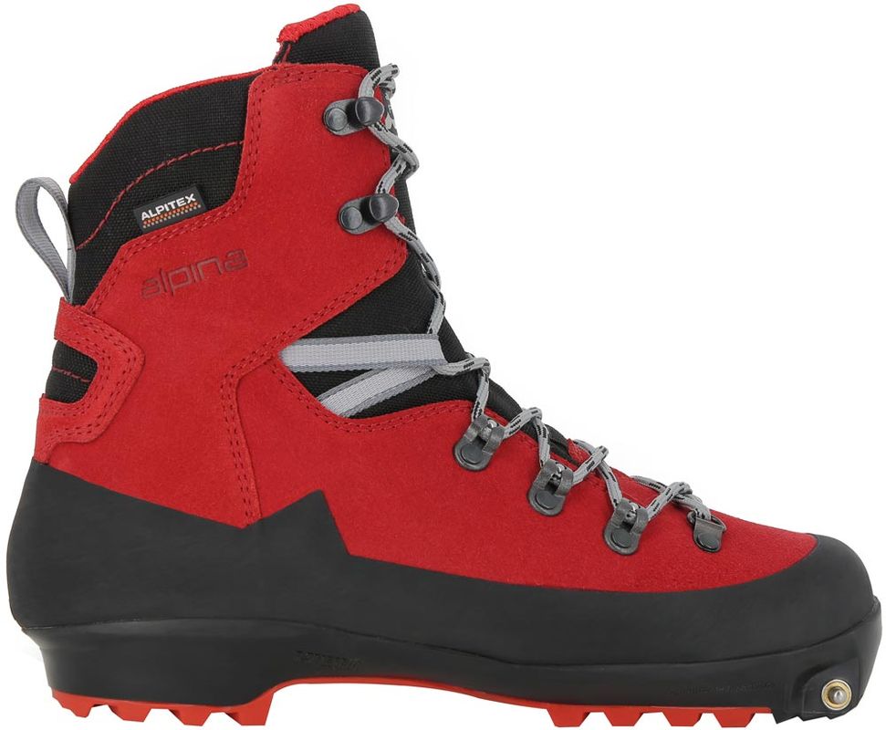 Alpina Alaska Xplore Turpjäxor Red/Black, EU 44