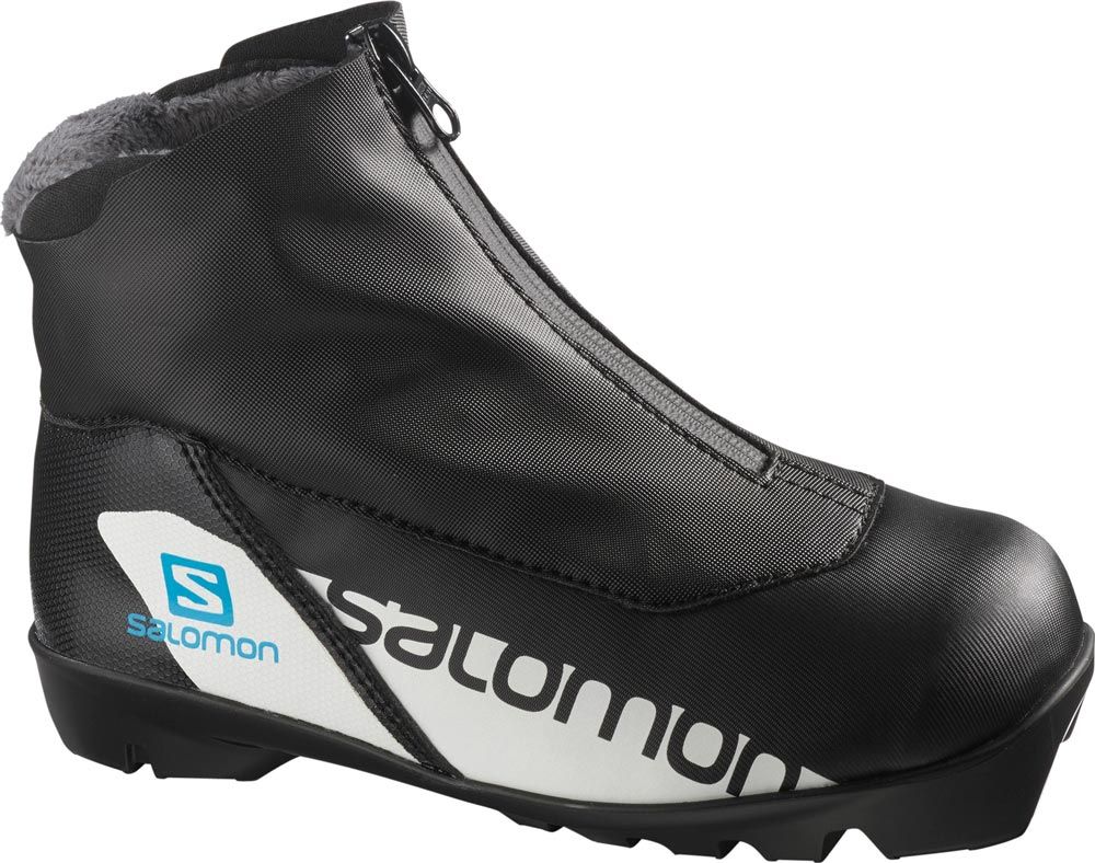 Salomon RC Nocturne Prolink Junior Längdpjäxor Black, UK 1