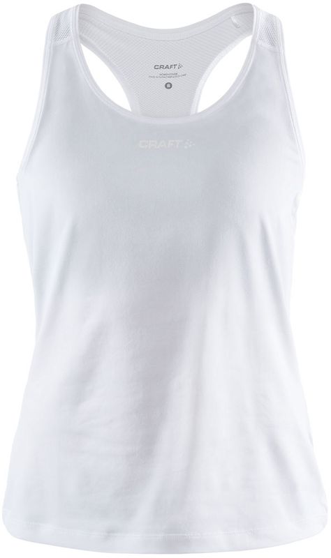 Produktfoto för Craft ADV Essence Singlet W Vit polyester X-Small Dam