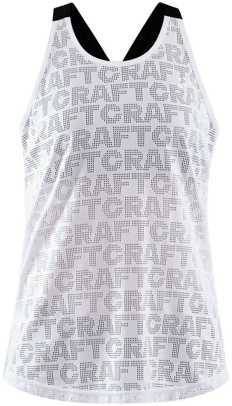 Craft Core Charge Logo Singlet W T-shirt White, M