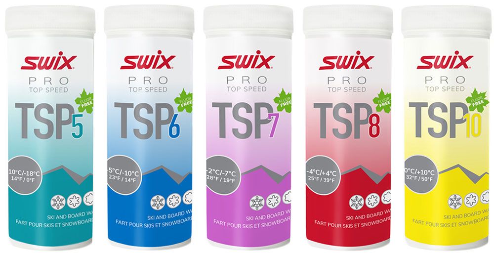 Swix TS Pulver 40g Glidvalla, TSP5