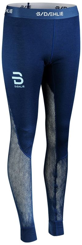 Dahlie Airnet Wool Pants W Underställ Byxa Estate Blue, XS