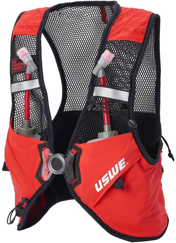 USWE Pace 2 Vätskeryggsäck Red/Black, XL