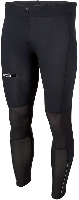 Swix Carbon Mesh Tights M Löpartights Black, XXL