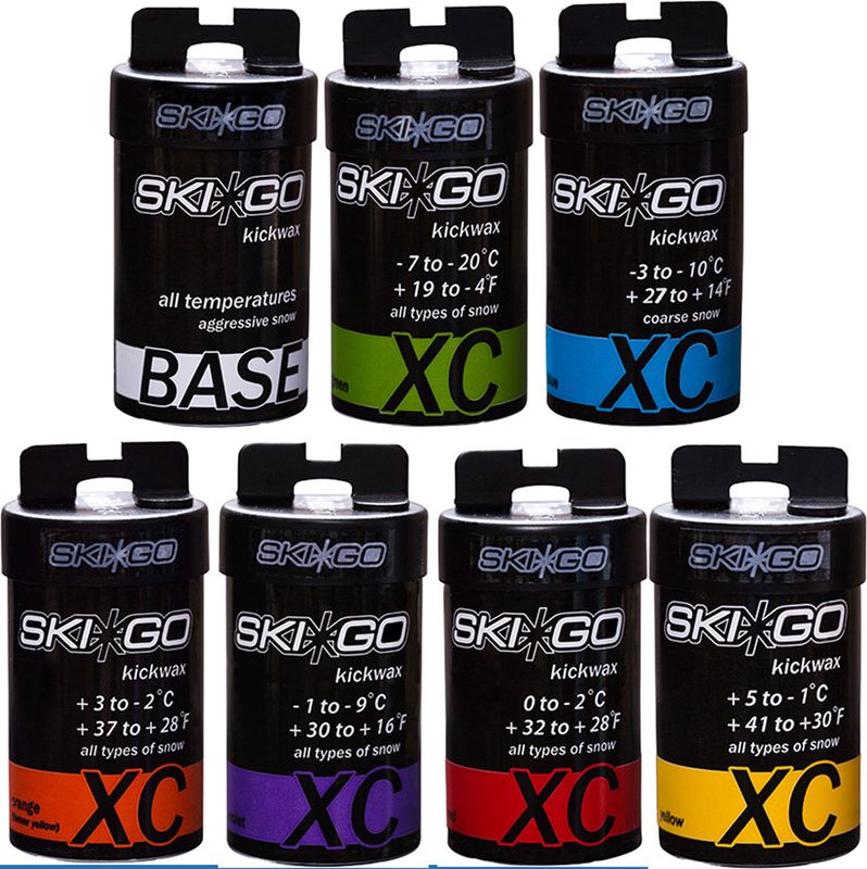 Skigo Burk XC Fästvalla, BLÅ