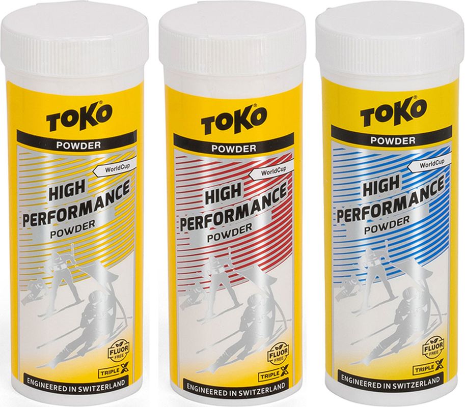 Toko High Performance Powder 40g Glidvalla, BLUE